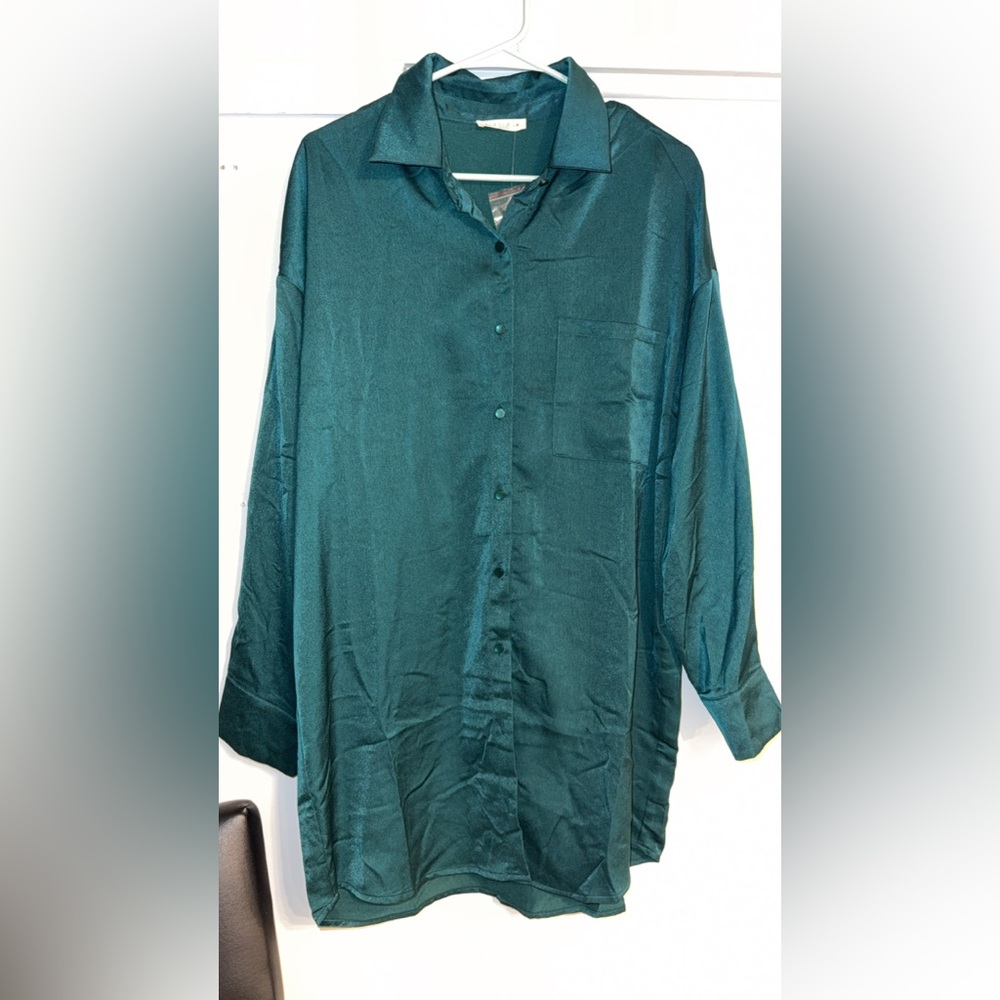 ILLA ILLA Forest Green Top